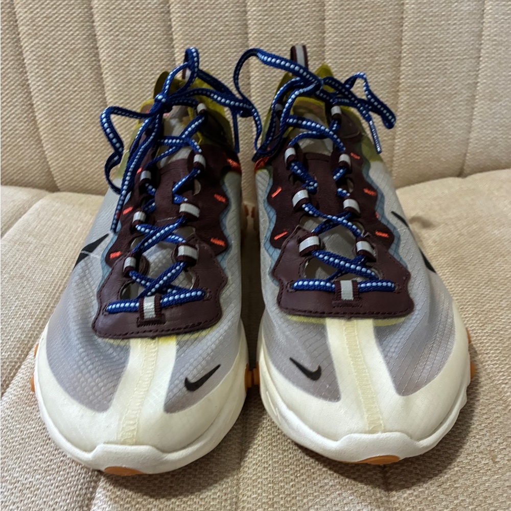 Nike Athletic Shoes - Olive, Blue, and Orange - Picture 5 of 9